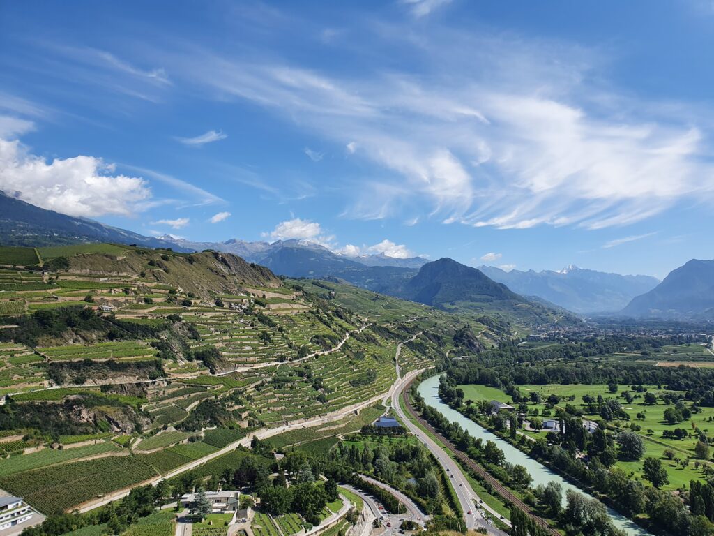 Aussicht Sion