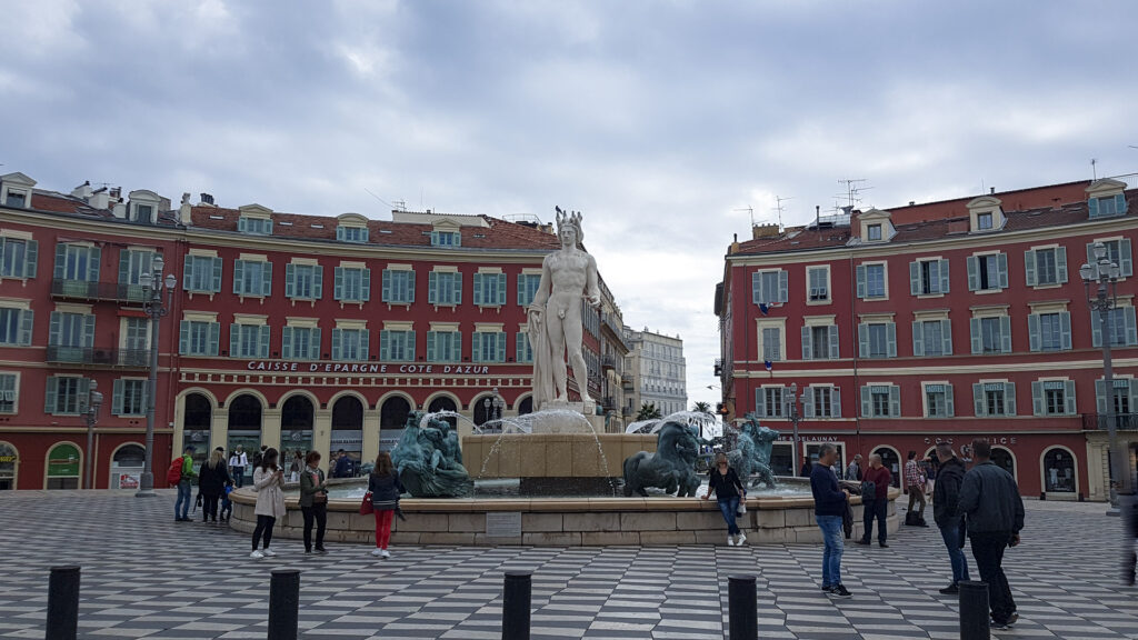 Place Masséna in Nizza