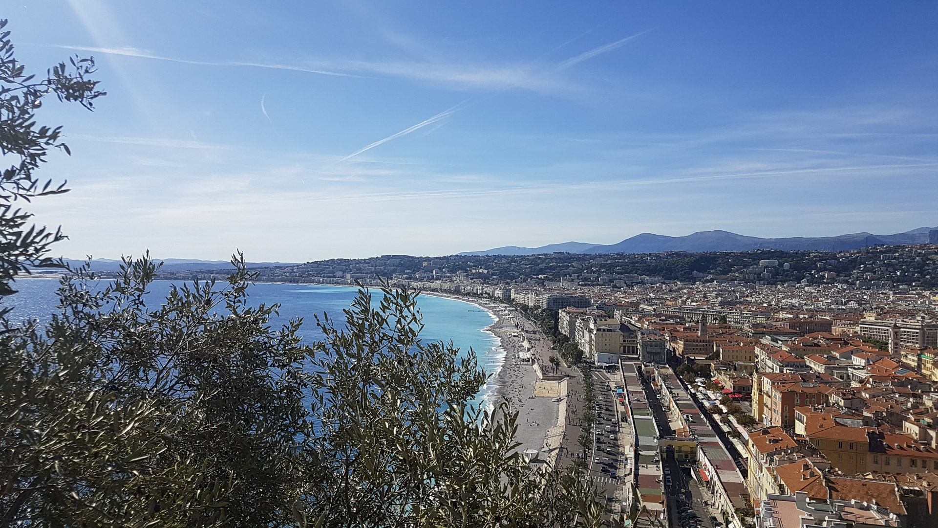 Aussicht über Nizza