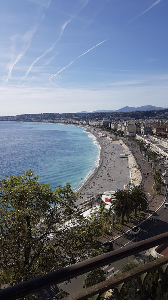 Promenade d'Anglais in Nizza
